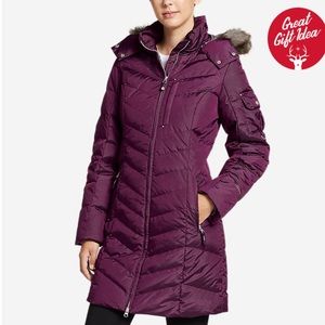 Eddie Bauer Sun Valley Down Parka Dark Plum
